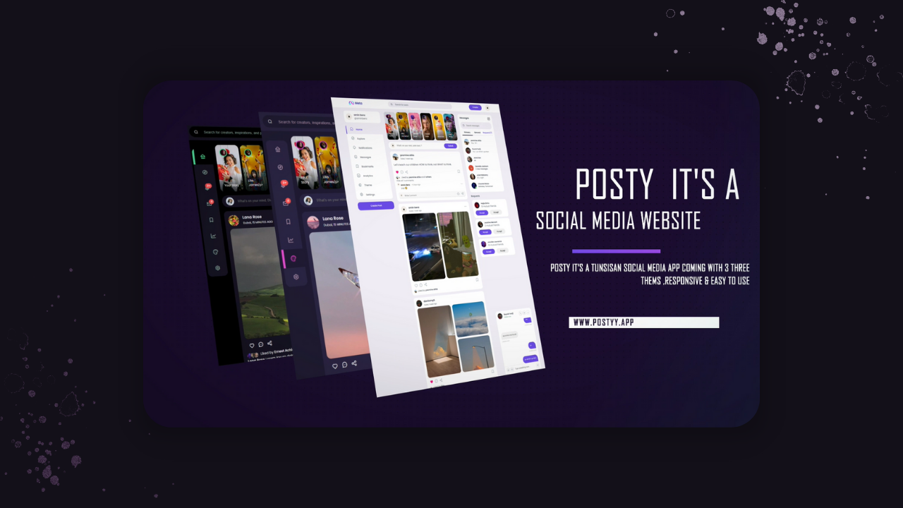 Posty - Social Networking App thumbnail